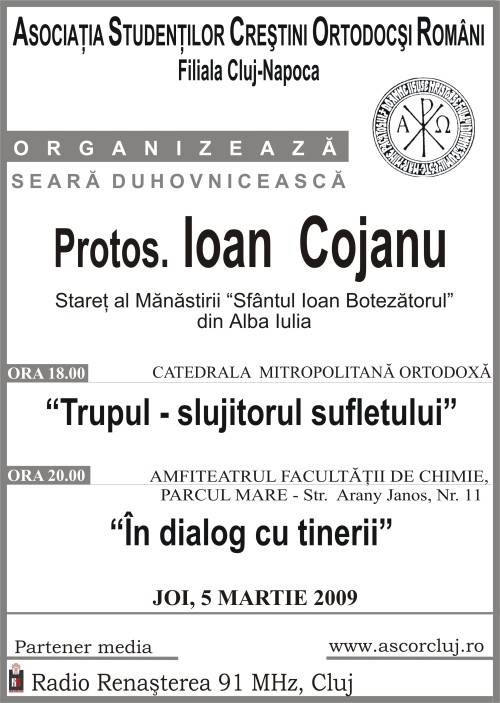 Parintele Ioan Cojanu, Trupul Slujitorul Sufletului