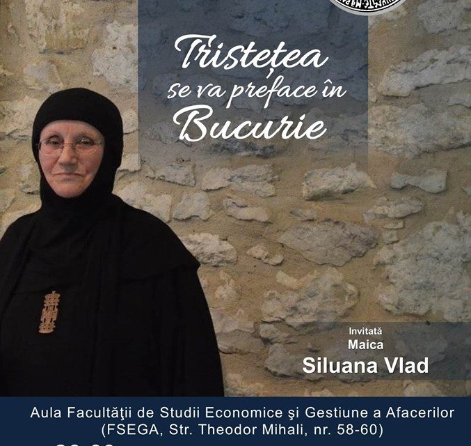 Tristețea se va preface în Bucurie – Maica Siluana – Conferință