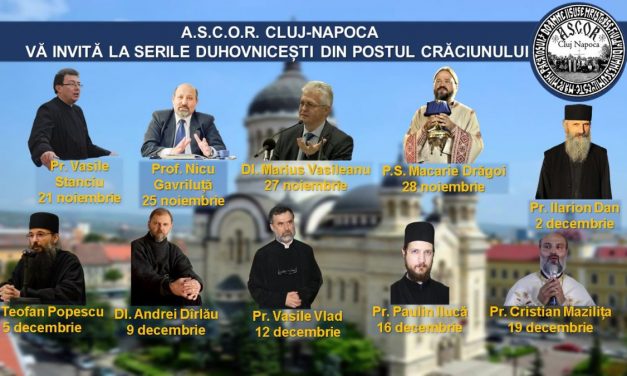 Serile Duhovniceşti din Postul Crăciunului 2019