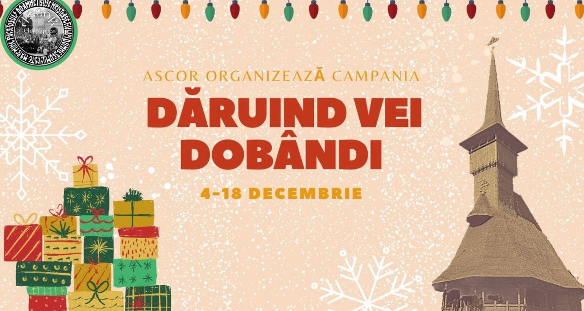 CAMPANIE „DĂRUIND VEI DOBÂNDI”